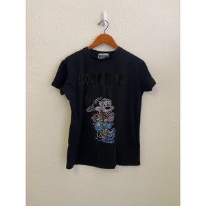 rare moschino printemps disney mickey mouse tshirt size s